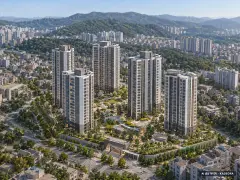 가음2구역 총 462세대 기준 AI 상상도(주간 항공) — 실제와 다를 수 있음