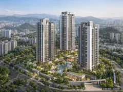 경희궁 에피트 이번 228세대 공급 기준 AI 상상도 — 실제와 다를 수 있음 경희궁 에피트 이번 228세대 공급 기준 AI 상상도(주간 항공) — 실제와 다를 수 있음