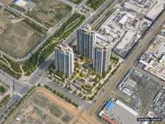 송도자이풍경채 그라노블 5단지 최고 45층·총 2,900세대(이번 610세대 공급) 기준 AI 상상도 — 실제와 다를 수 있음 송도자이풍경채 그라노블 5단지 최고 45층·총 2,900세대(이번 610세대 공급) 기준 AI 상상도(주간 항공) — 실제와 다를 수 있음