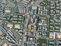 인천 계양 재건축 총 1,600세대 기준 AI 상상도 — 실제와 다를 수 있음 인천 계양 재건축 총 1,600세대 기준 AI 상상도(주간 항공) — 실제와 다를 수 있음