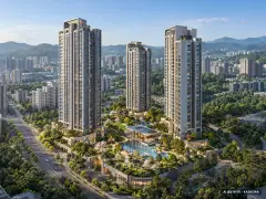 남양주진접2 지구 A-4블록 신혼희망타운(공공분양) 입주자모집(본청약) 이번 255세대 공급 기준 AI 상상도(주간 항공) — 실제와 다를 수 있음