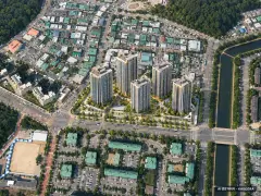 안산시 고잔연립9 총 472세대 기준 AI 상상도(주간 항공) — 실제와 다를 수 있음