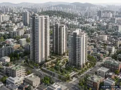 부산 사하구 괴정2 재건축 총 327세대 기준 AI 상상도(주간 항공) — 실제와 다를 수 있음