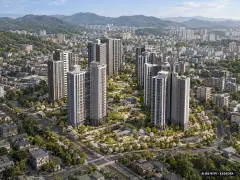 형곡 센트럴 아테라 이번 770세대 공급 기준 AI 상상도(주간 항공) — 실제와 다를 수 있음