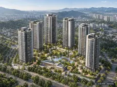 군포대야미 대방 디에트르 시그니처(B3BL) 6개동·총 640세대(이번 568세대 공급) 기준 AI 상상도 — 실제와 다를 수 있음 군포대야미 대방 디에트르 시그니처(B3BL) 6개동·총 640세대(이번 568세대 공급) 기준 AI 상상도(주간 항공) — 실제와 다를 수 있음