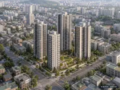 상봉 센트럴 아이파크 4개동·최고 28층·총 254세대(이번 242세대 공급) 기준 AI 상상도 — 실제와 다를 수 있음 상봉 센트럴 아이파크 4개동·최고 28층·총 254세대(이번 242세대 공급) 기준 AI 상상도(주간 항공) — 실제와 다를 수 있음