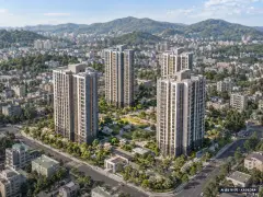익산시 평화동 145-15번지 공동주택 4개동·총 544세대 기준 AI 상상도 — 실제와 다를 수 있음 익산시 평화동 145-15번지 공동주택 4개동·총 544세대 기준 AI 상상도(주간 항공) — 실제와 다를 수 있음