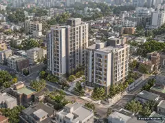 대연맨션 소규모재건축 총 160세대 기준 AI 상상도 — 실제와 다를 수 있음 대연맨션 소규모재건축 총 160세대 기준 AI 상상도(주간 항공) — 실제와 다를 수 있음