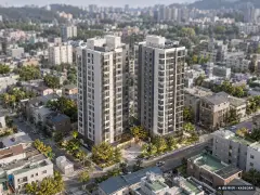 수원역 아너스빌 타임원 2개동·최고 15층·총 114세대 기준 AI 상상도(주간 항공) — 실제와 다를 수 있음