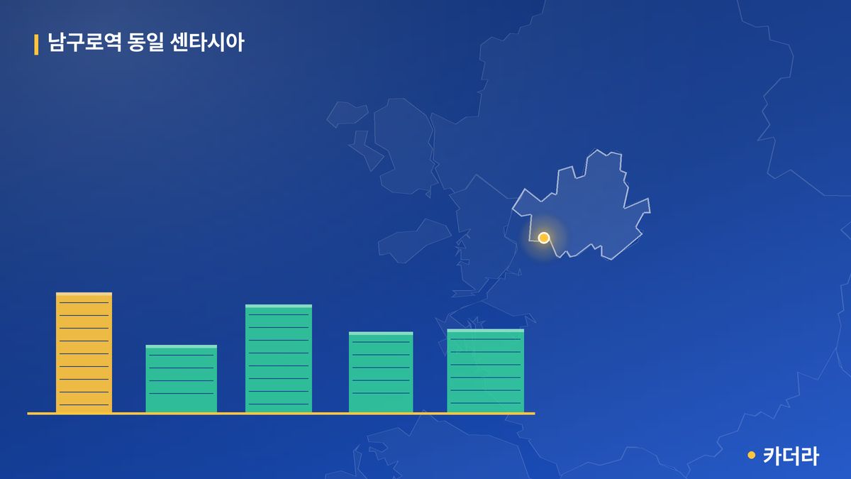 남구로역 동일 센타시아 단지 정보 카드