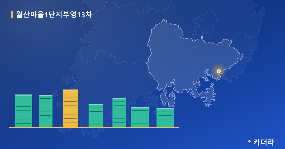 월산마을1단지부영13차 단지 정보 카드