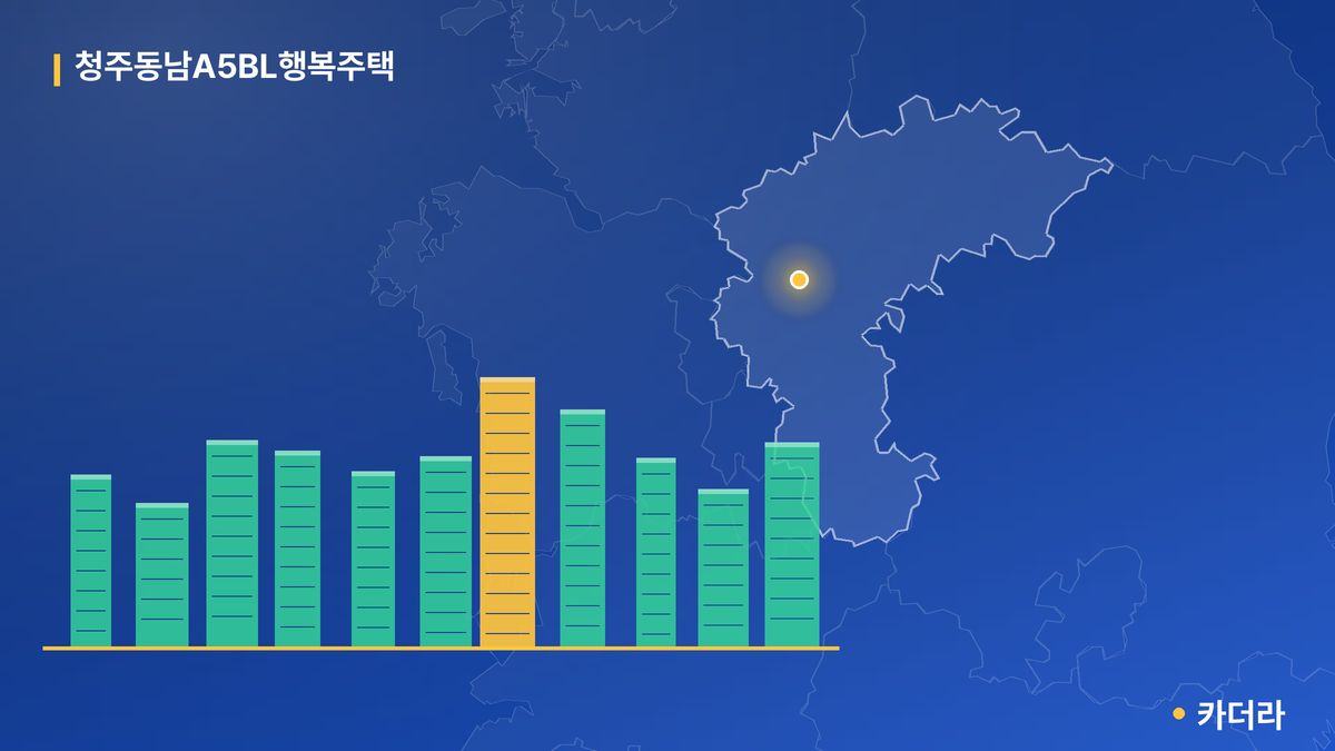 청주동남A5BL행복주택 단지 정보 카드