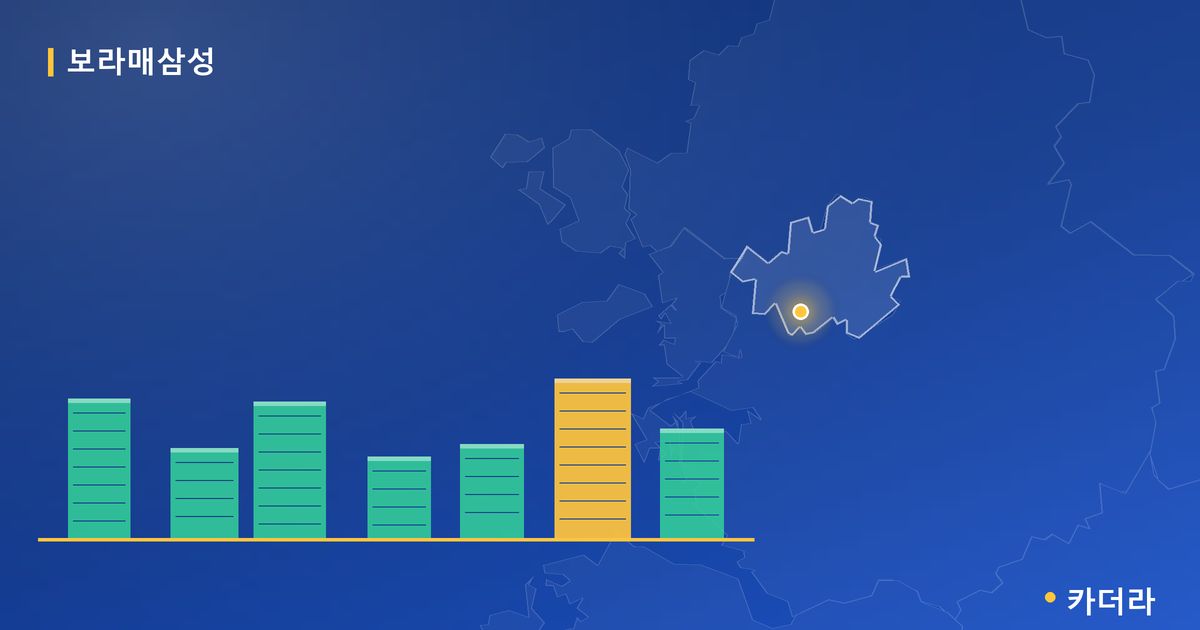 보라매삼성 단지 정보 카드