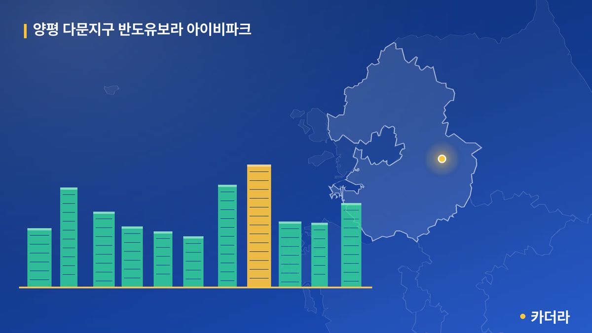 양평 다문지구 반도유보라 아이비파크 단지 정보 카드