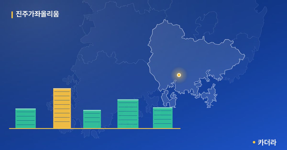 진주가좌올리움 단지 정보 카드