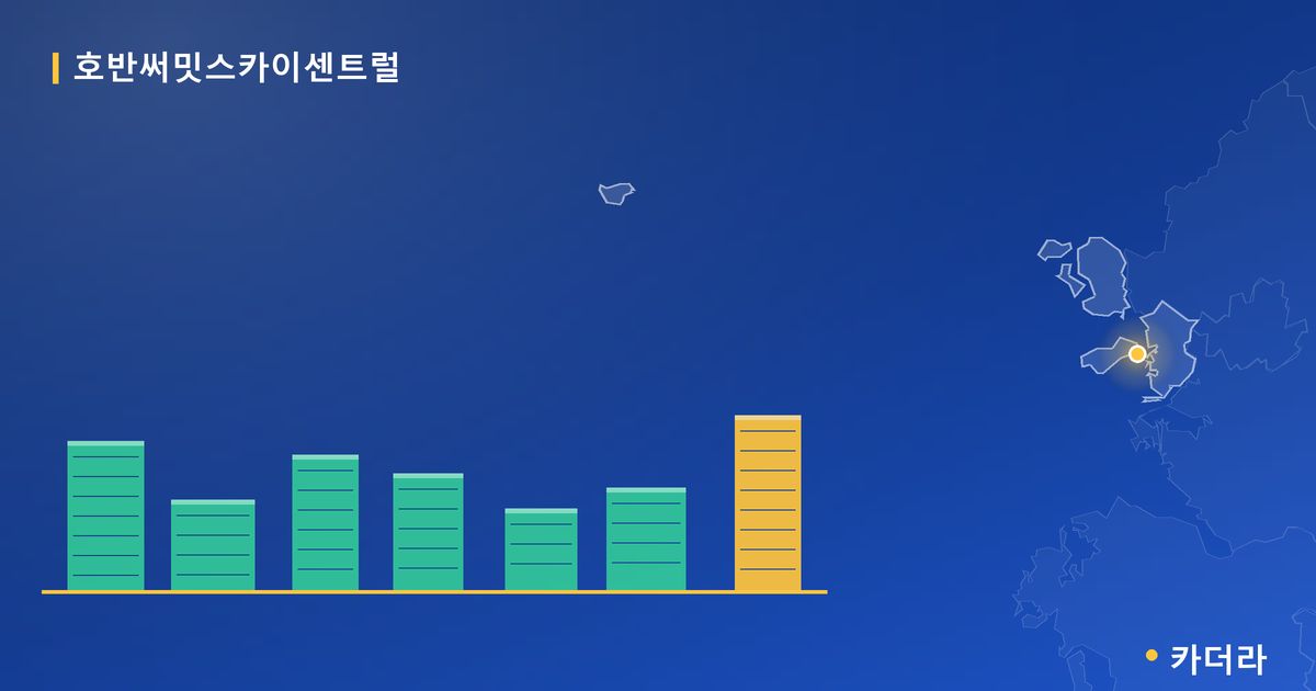 호반써밋스카이센트럴 단지 정보 카드