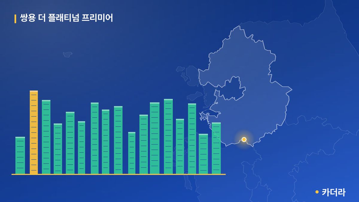 쌍용 더 플래티넘 프리미어 단지 정보 카드