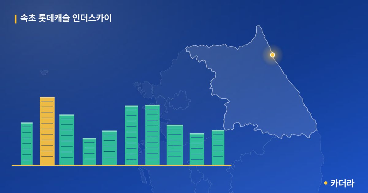 속초 롯데캐슬 인더스카이 단지 정보 카드