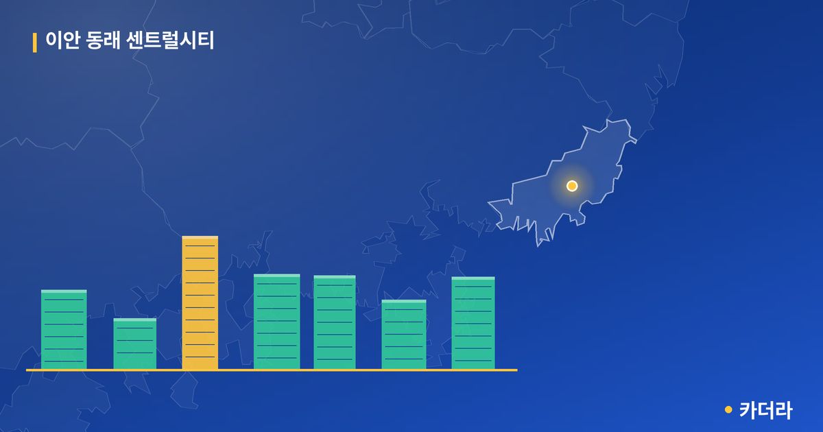 이안 동래 센트럴시티 단지 정보 카드
