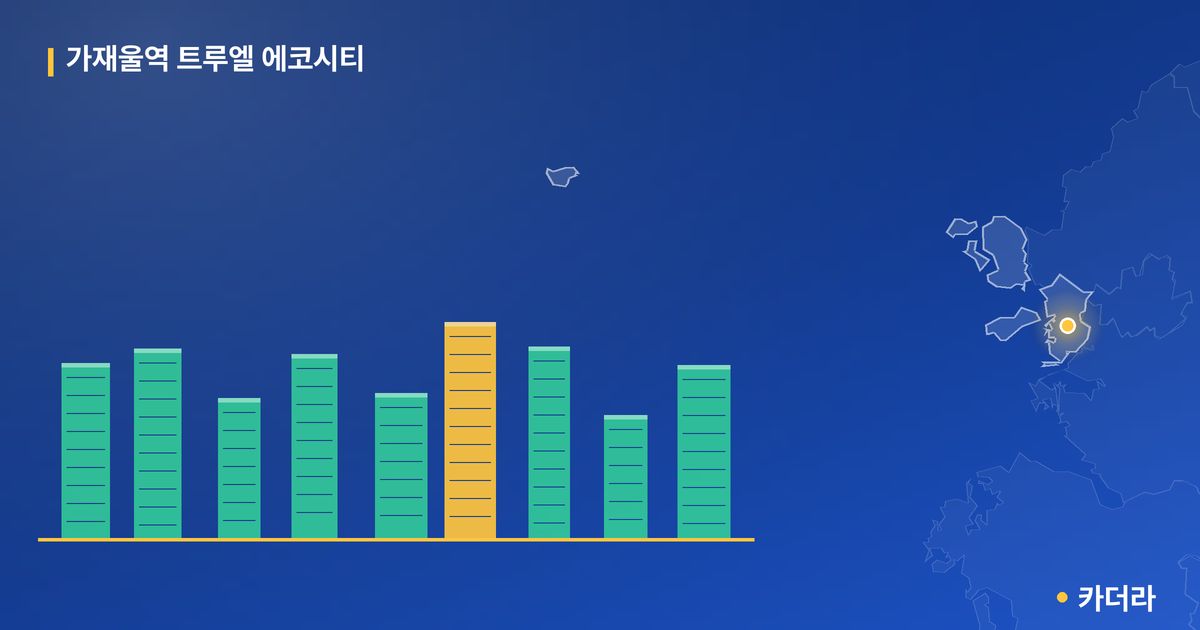 가재울역 트루엘 에코시티 단지 정보 카드