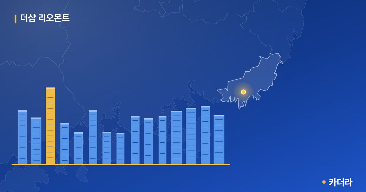 더샵 리오몬트 · 부산 사상구 소재 · 착공 단계 현장 카드