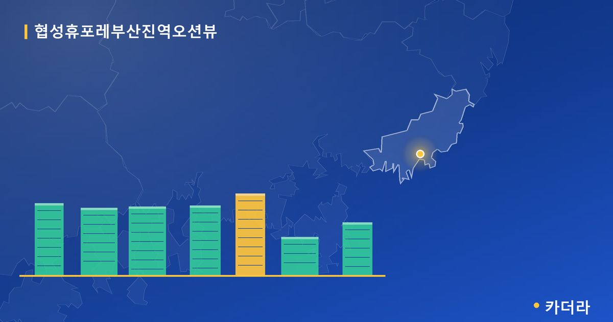 협성휴포레부산진역오션뷰 단지 정보 카드