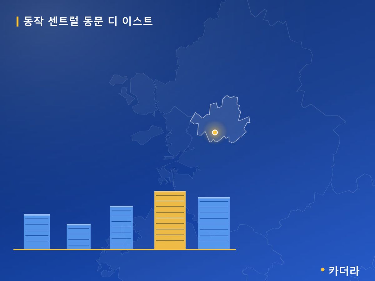 동작 센트럴 동문 디 이스트 서울 분양 정보 카드