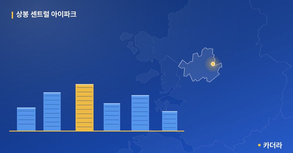 상봉 센트럴 아이파크 — 서울 아파트 분양