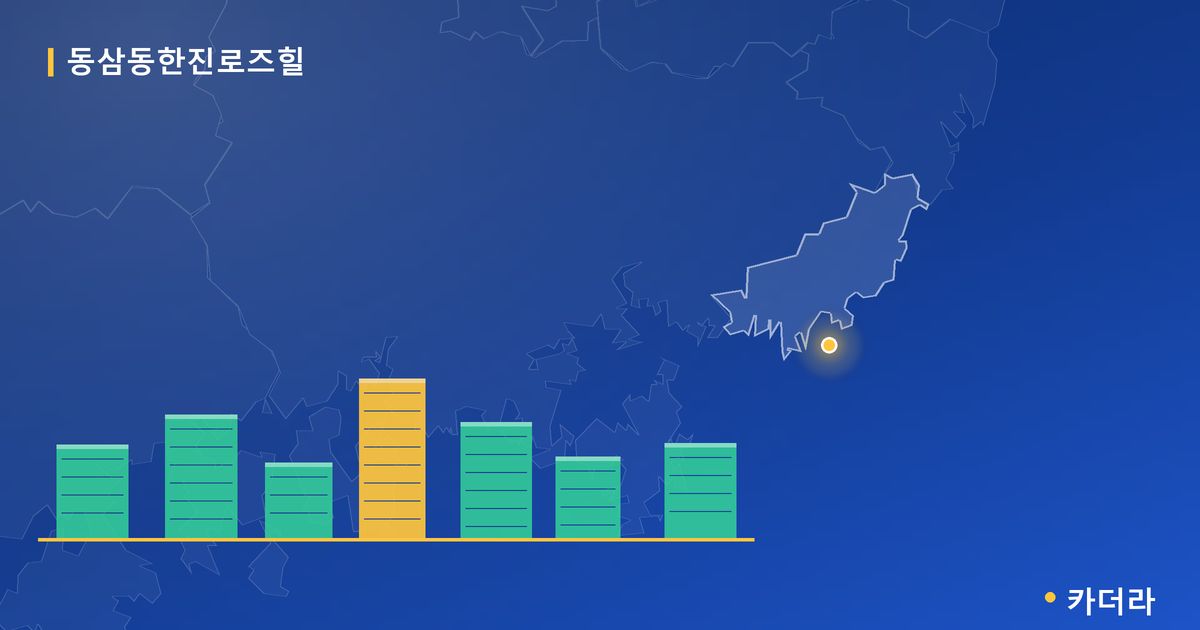 동삼동한진로즈힐 단지 정보 카드