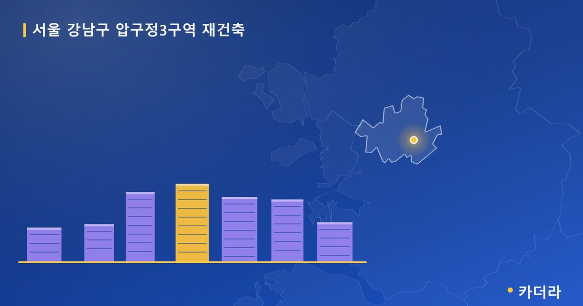 서울 강남구 압구정3구역 재건축 대표 이미지
