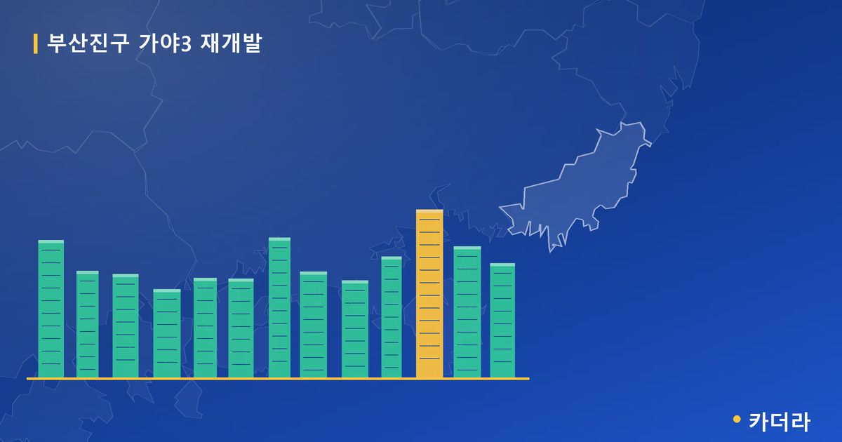 가야3 재개발 · 부산 부산진구 소재 · 입주 후 단계 현장 카드