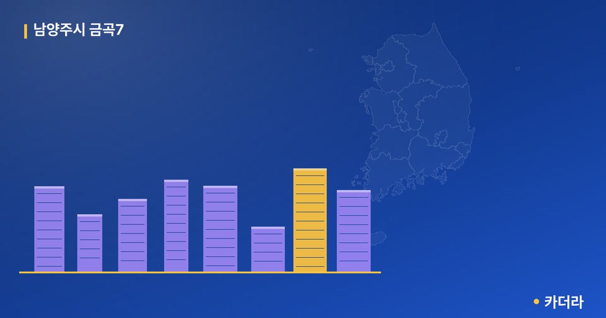 남양주시 금곡7 단지 정보 — 남양주시 아파트 분양