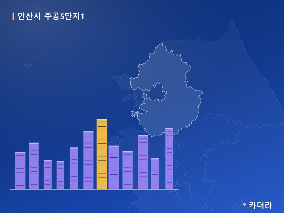 안산시 주공5단지1 경기 분양 정보 카드
