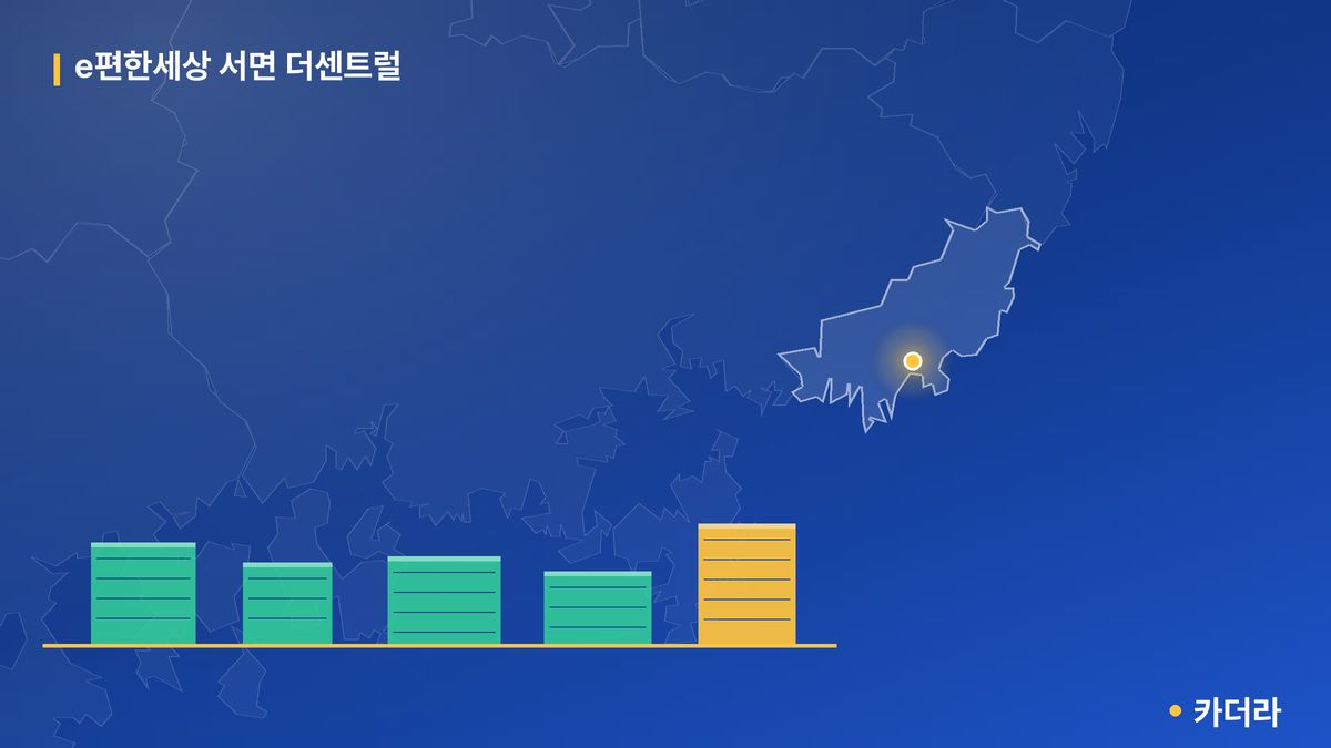 e편한세상 서면 더센트럴 단지 정보 카드