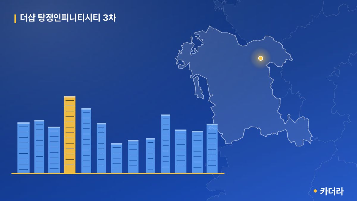 더샵 탕정인피니티시티 3차 단지 정보 카드
