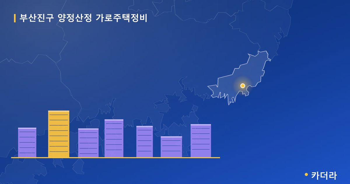 양정산정 가로주택정비 · 부산 부산진구 소재 · 조합설립 단계 현장 카드
