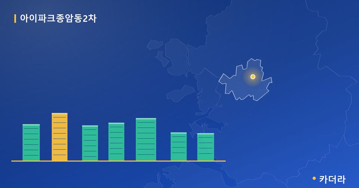아이파크종암동2차 단지 정보 카드
