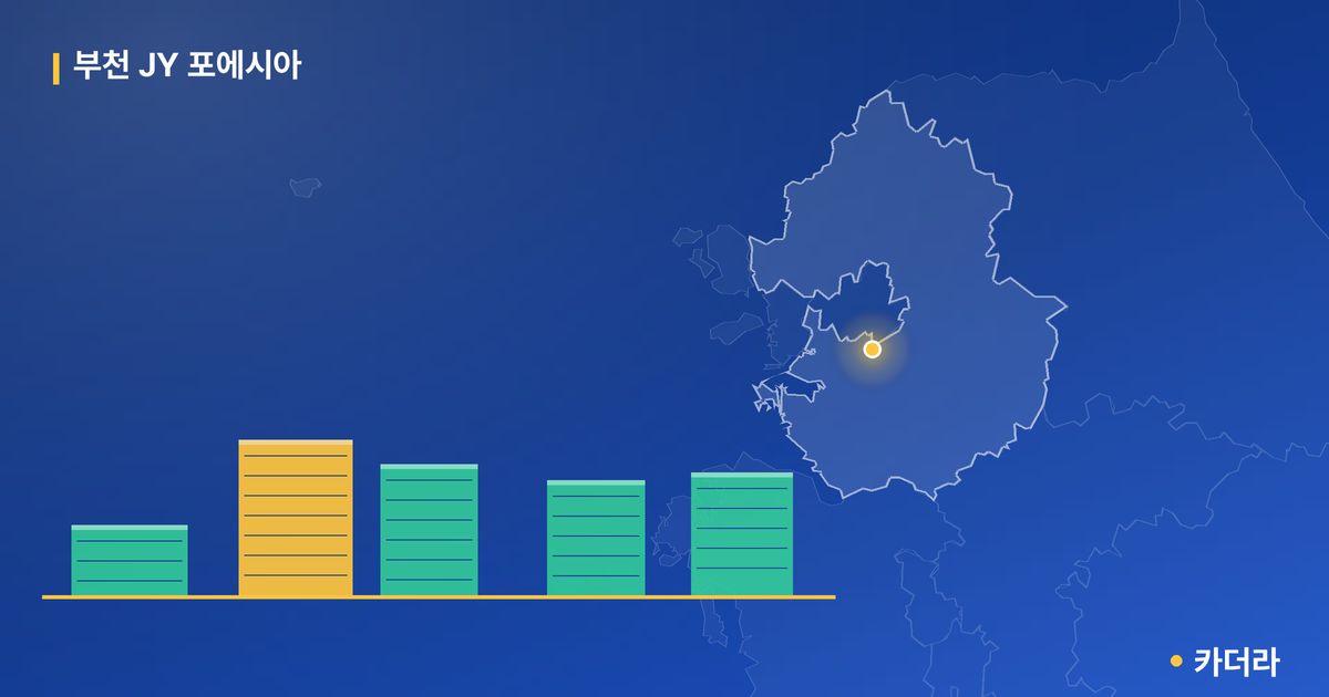 부천 JY 포에시아 단지 정보 카드