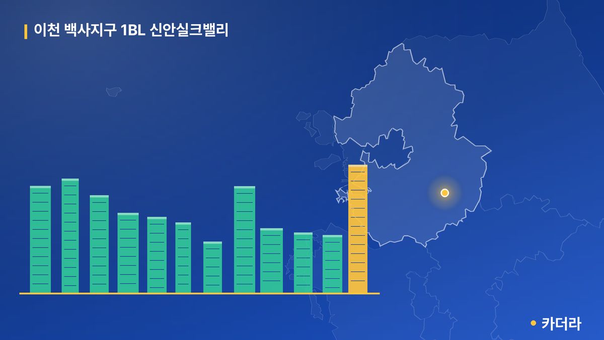 이천 백사지구 1BL 신안실크밸리 단지 정보 카드