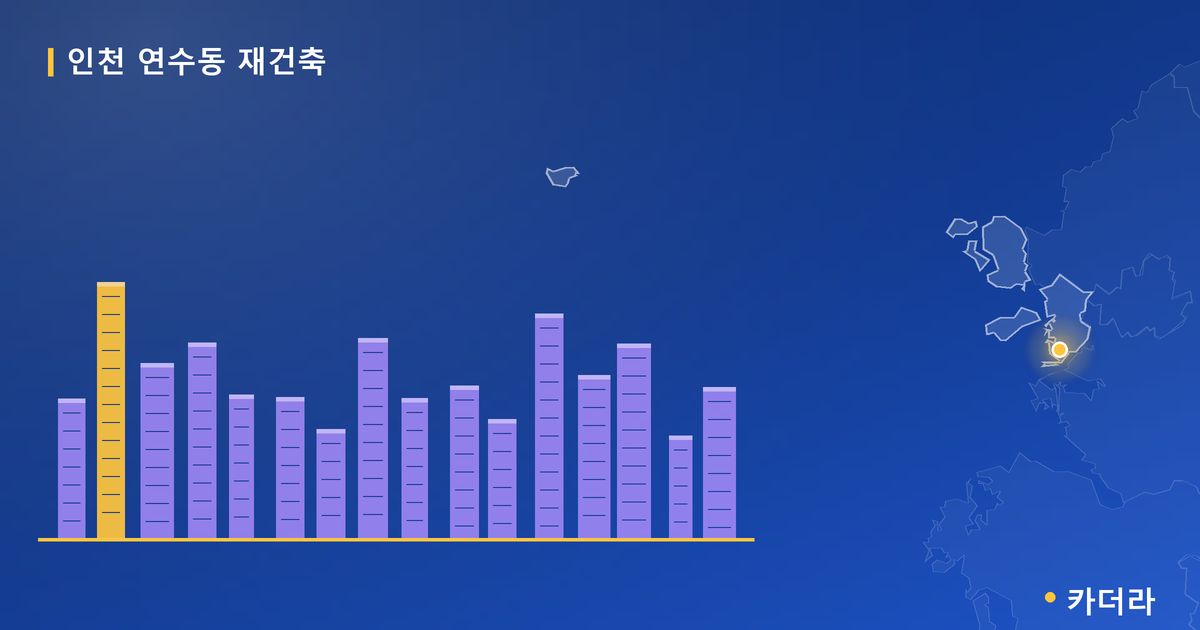 인천 연수동 재건축 대표 이미지