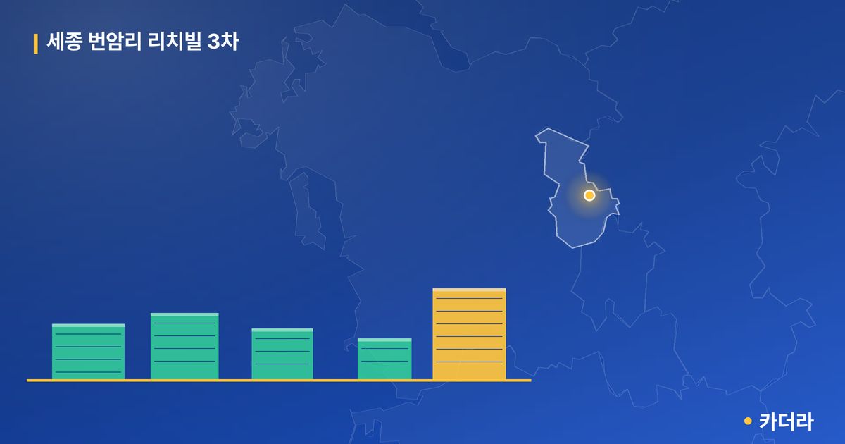 세종 번암리 리치빌 3차 단지 정보 — 세종특별자치시 아파트 분양