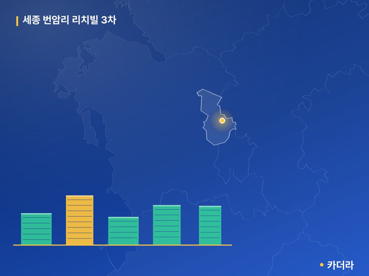 세종 번암리 리치빌 3차 단지 정보 카드