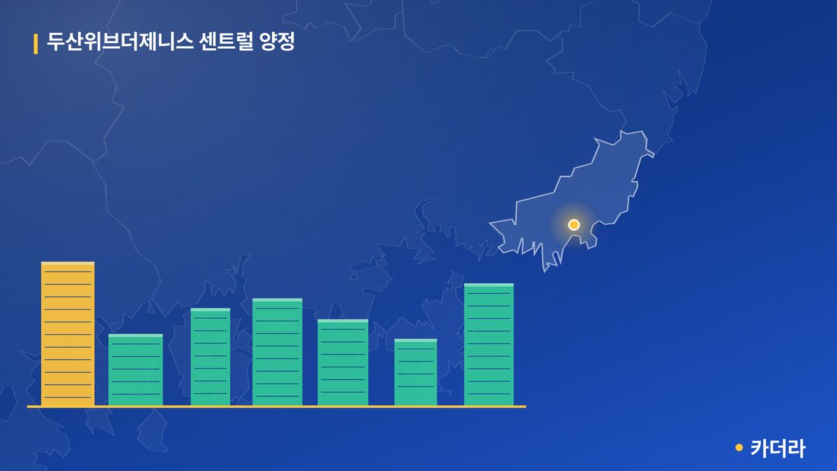 두산위브더제니스 센트럴 양정 단지 정보 카드