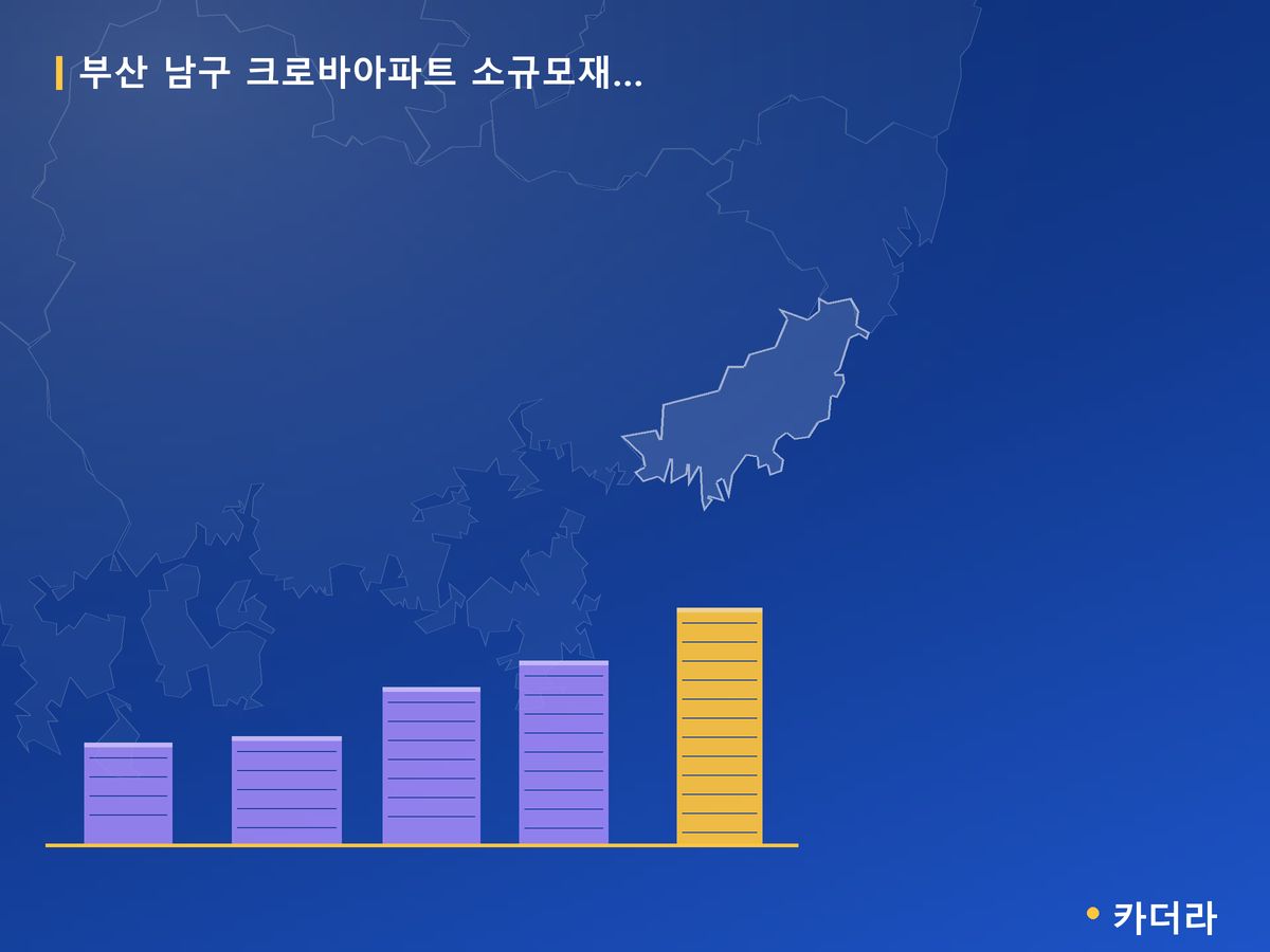 크로바아파트 소규모재건축 부산 분양 정보 카드