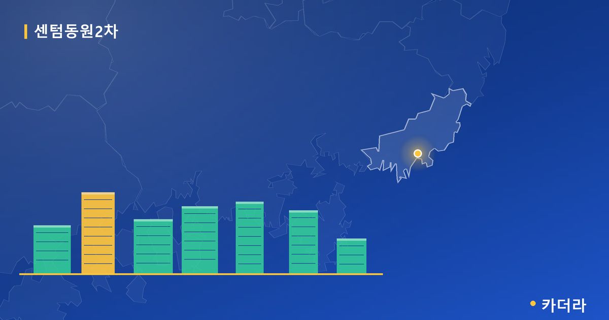 센텀동원2차 단지 정보 카드