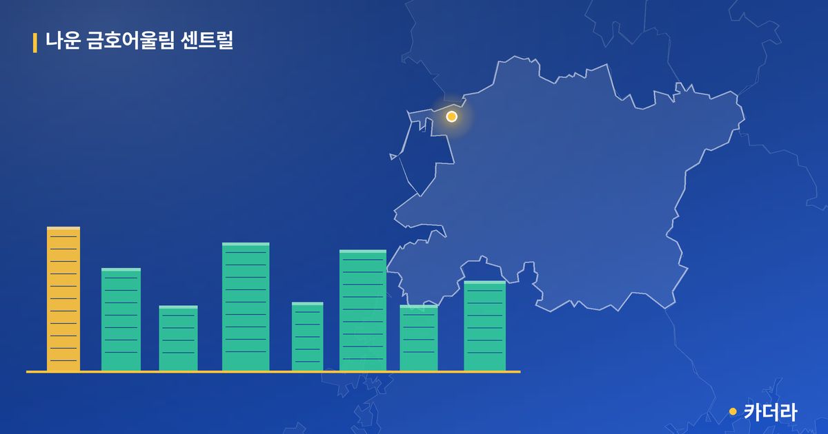 나운 금호어울림 센트럴 단지 정보 카드