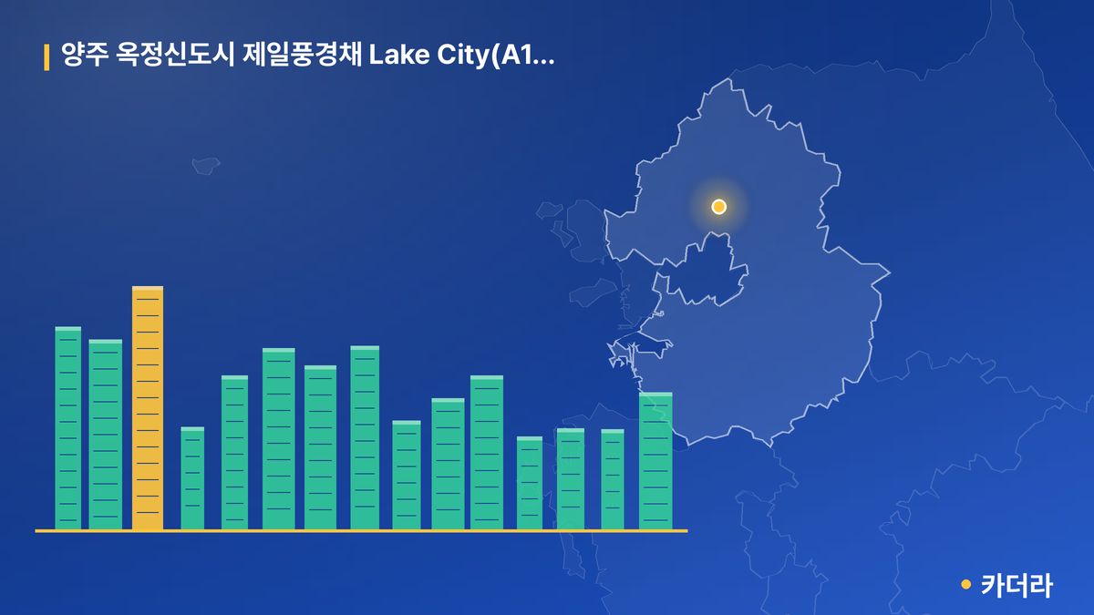 양주 옥정신도시 제일풍경채 Lake City(A10-1BL) 단지 정보 카드