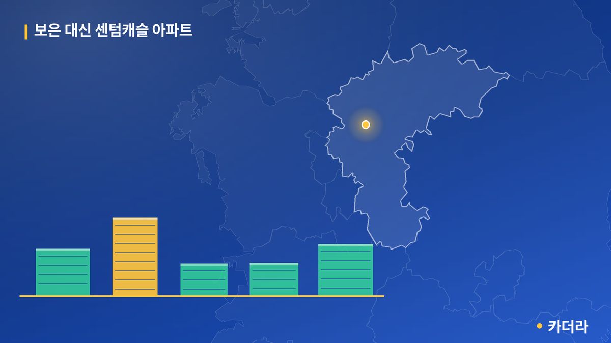 보은 대신 센텀캐슬 아파트 단지 정보 카드