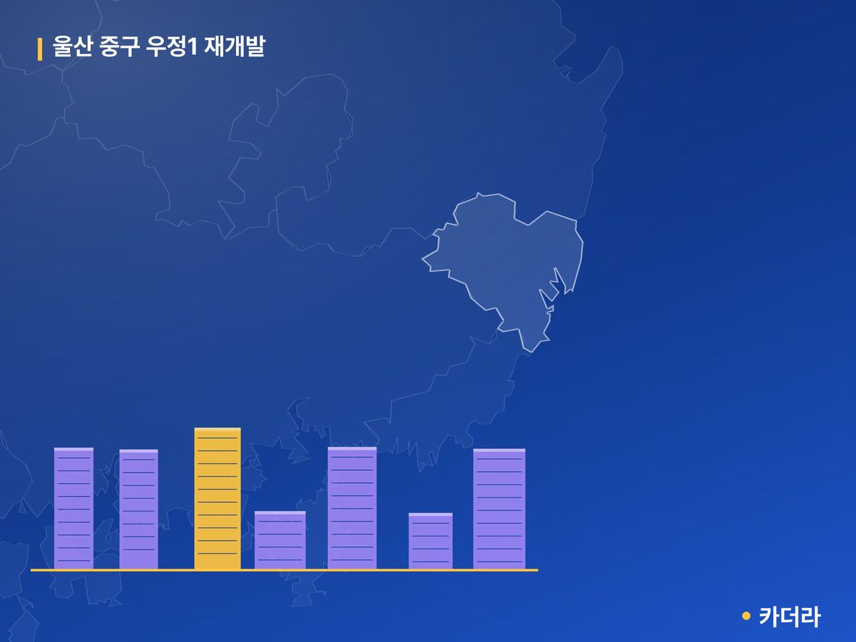 울산 중구 우정1 재개발 울산 분양 정보 카드