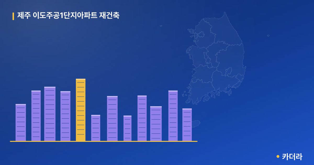 제주 이도주공1단지아파트 재건축 단지 정보 — 제주시 아파트 분양